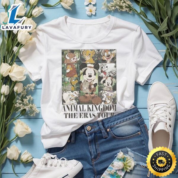 Animal Kingdom Eras Tour Shirt Vintage Disney Comfort Colors Mickey And Friends T Shirt Unisex