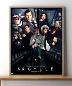 Argylle 2024 Movie Poster Decor For Any Room