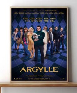 Argylle Movie Home Decor Poster…