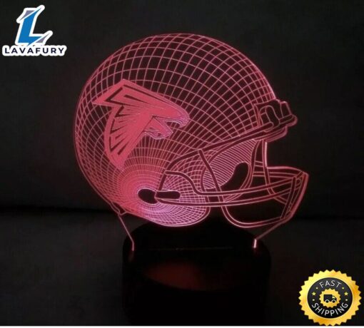 Atlanta Falcons Nfl Football Teams Logos Home Decor 3d Led Light Lamp Fast Ship