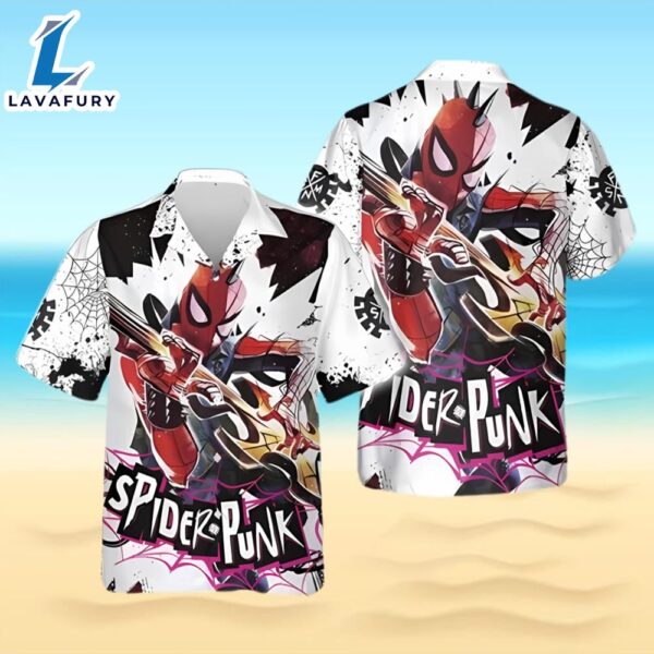 Avengers Spider Man Tropical Hawaiian Shirt