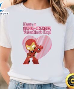 Avengers Valentine’s Day Iron Man Super Charged T-Shirt