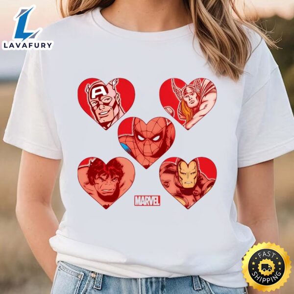 Avengers Marvel Valentines Shirt