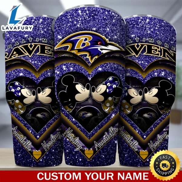 Baltimore Ravens NFL-Custom Tumbler For Couples This