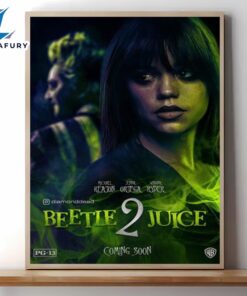 Beetlejuice 2 Movie Poster Wall Art