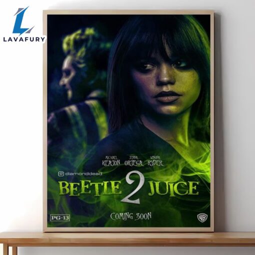 Beetlejuice 2 Movie Poster Wall Art