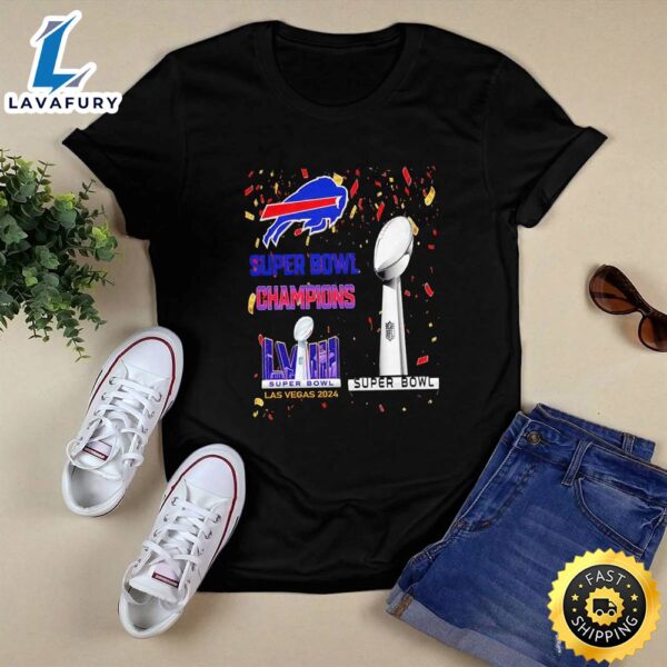 Bills Super Bowl Champions Lviii Las Vegas 2024 Shirt