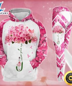 Breast Cancer Awareness Hoodie Leggings Set Survivor Gifts For Women Clothing Clothes Outfits
