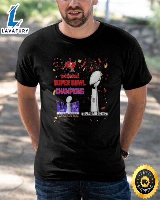 Buccaneers Super Bowl Champions Lviii Las Vegas 2024 Shirt