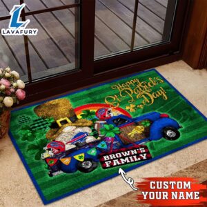 Buffalo Bills NFL-Custom Doormat For The Celebration Of Saint Patrick’s Day