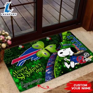 Buffalo Bills NFL-Custom Doormat The Celebration Of The Saint Patrick’s Day