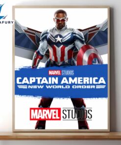 Captain America Brave New World 2024 Movie Poster For Fans