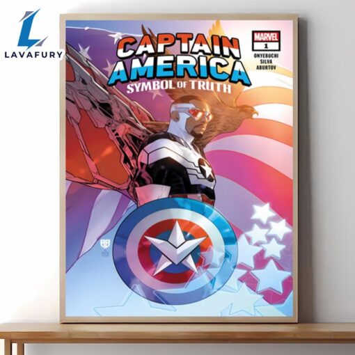 Captain America Brave New World 2024 Poster Print Wall