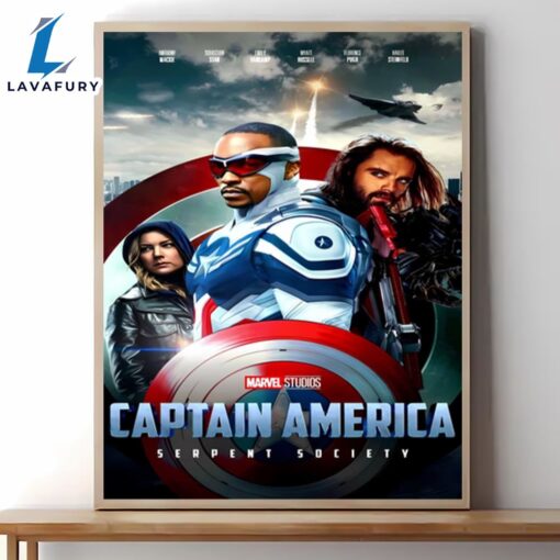 Captain America Brave New World Movie Poster Decor For Any Room