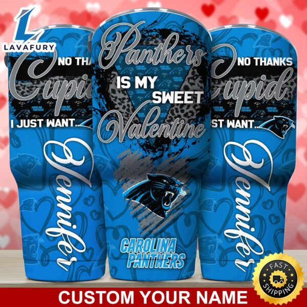 Carolina Panthers NFL-Custom Tumbler You Are My Sweet