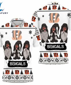 Cincinnati Bengals Christmas Gnomes Polo…