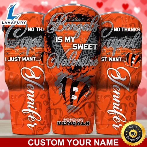 Cincinnati Bengals NFL-Custom Tumbler You Are My Sweet