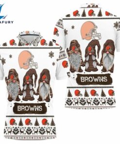 Cleveland Browns Christmas Gnomes Polo…