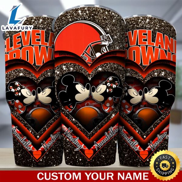 Cleveland Browns NFL-Custom Tumbler For Couples This