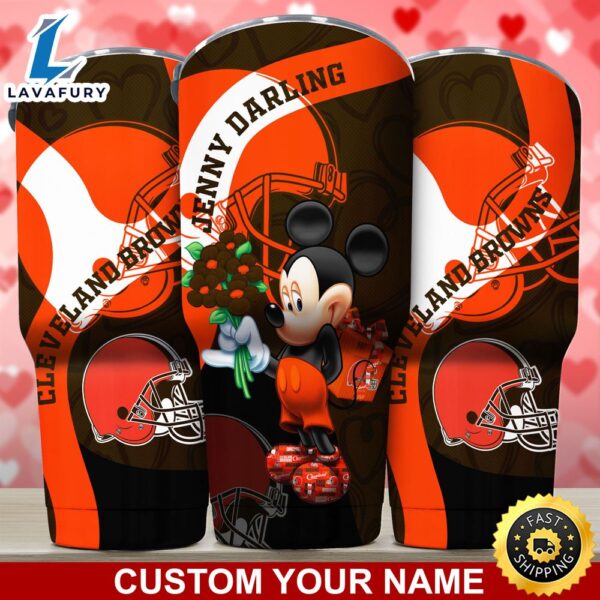 Cleveland Browns NFL-Custom Tumbler For Your Darling This