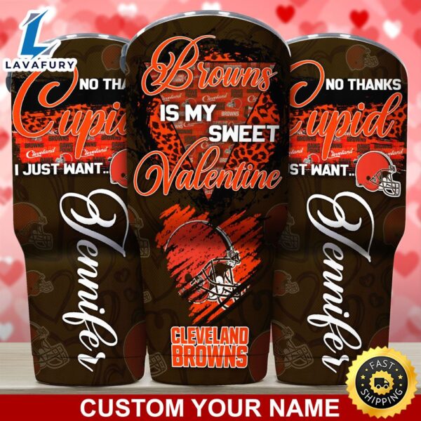 Cleveland Browns NFL-Custom Tumbler You Are My Sweet