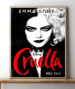 Cruella 2 Movie Poster Decor For Any Room