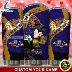 Custom Baltimore Ravens Shy Mickey…