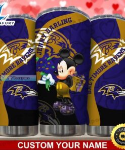 Custom Baltimore Ravens Shy Mickey…