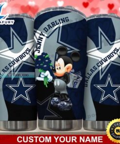 Custom Dallas Cowboys Loving Mickey…