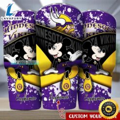 Custom Minnesota Vikings Mickey Brush…