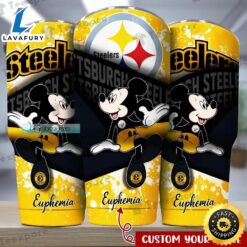 Custom Name Disney Mickey Steelers…