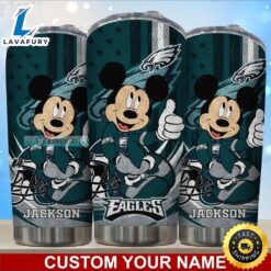 Custom Name Eagles Mickey Mouse…