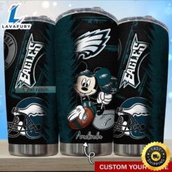 Custom Name Eagles Mickey Tumbler…