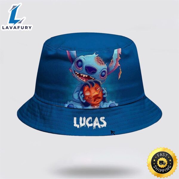 Customized Halloween Stitch Bucket Hat