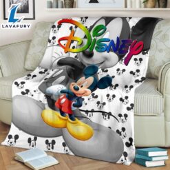 Cute Mickey Disney Fleece Blanket…