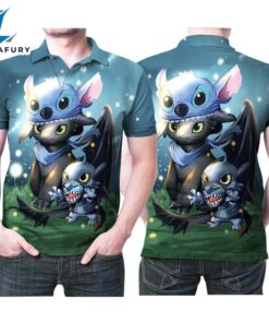 Cute Stitch And Toothless Crossover…