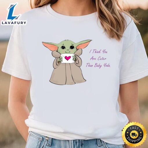 Cute Baby Yoda Valentine Shirt, Star War Valentine Shirt