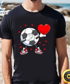 Dabbing Soccer Heart Valentine’s Day…