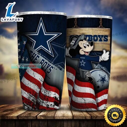 Dallas Cowboys America’s Boys Mickey Tumbler