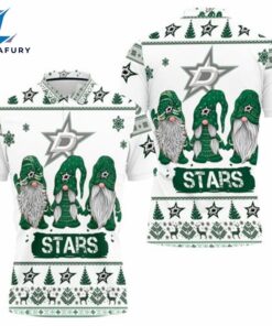 Dallas Stars Christmas Gnomes Polo…