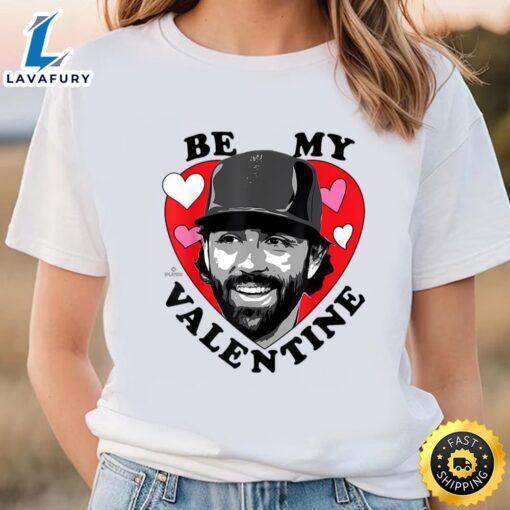 Dansby Swanson Be My Valentine Chicago Baseball MLBPA T-Shirt