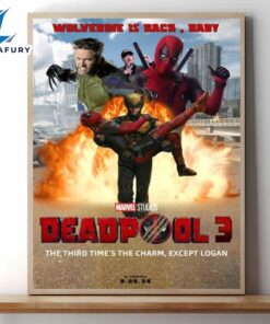 Deadpool 3 Poster Art Print…