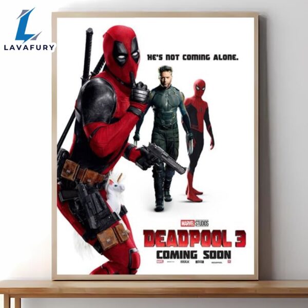 Deadpool 3 Poster Canvas