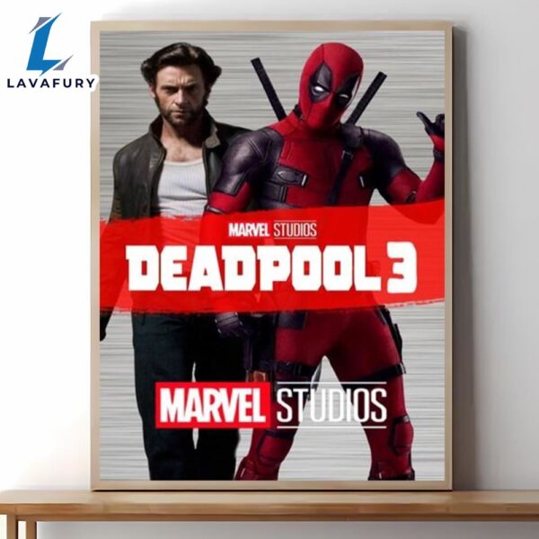 Deadpool 3 Poster Movie Art Print Wall