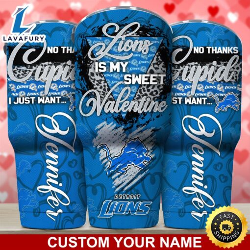 Detroit Lions NFL-Custom Tumbler You Are My Sweet