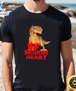 Dinosaur Broken Heart Valentine Day…
