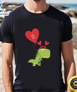 Dinosaur Valentine’s Day T-Shirt