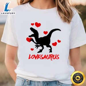 Dinosaur Valentine Shirt Funny Valentines…