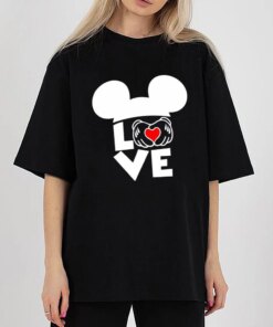 Disney Love Shirt, Mickey Mouse…