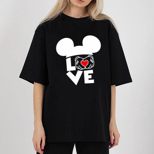 Disney Love Shirt, Mickey Mouse Shirt, Disney Valentines Day Shirt